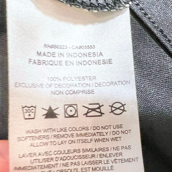 Nike Coaching Dri-Fit Polo Shirt Large Football Black 3-Button Short Sleeve - Picture 5 of 5